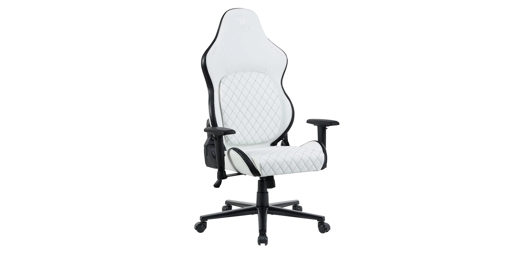 GamerTek Valor Gaming Chair - White Edition