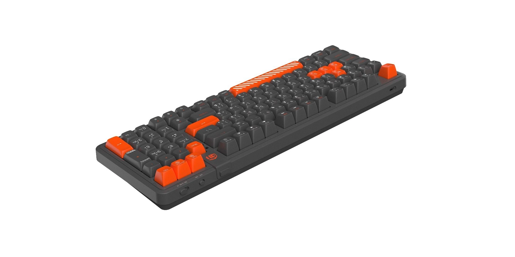 GamerTek Arcade Keys Wireless Mechanical Keyboard - Black