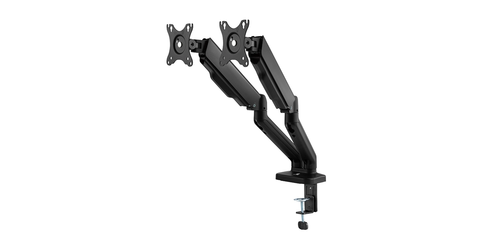 GamerTek Pivot Core Dual Monitor Arm – Black