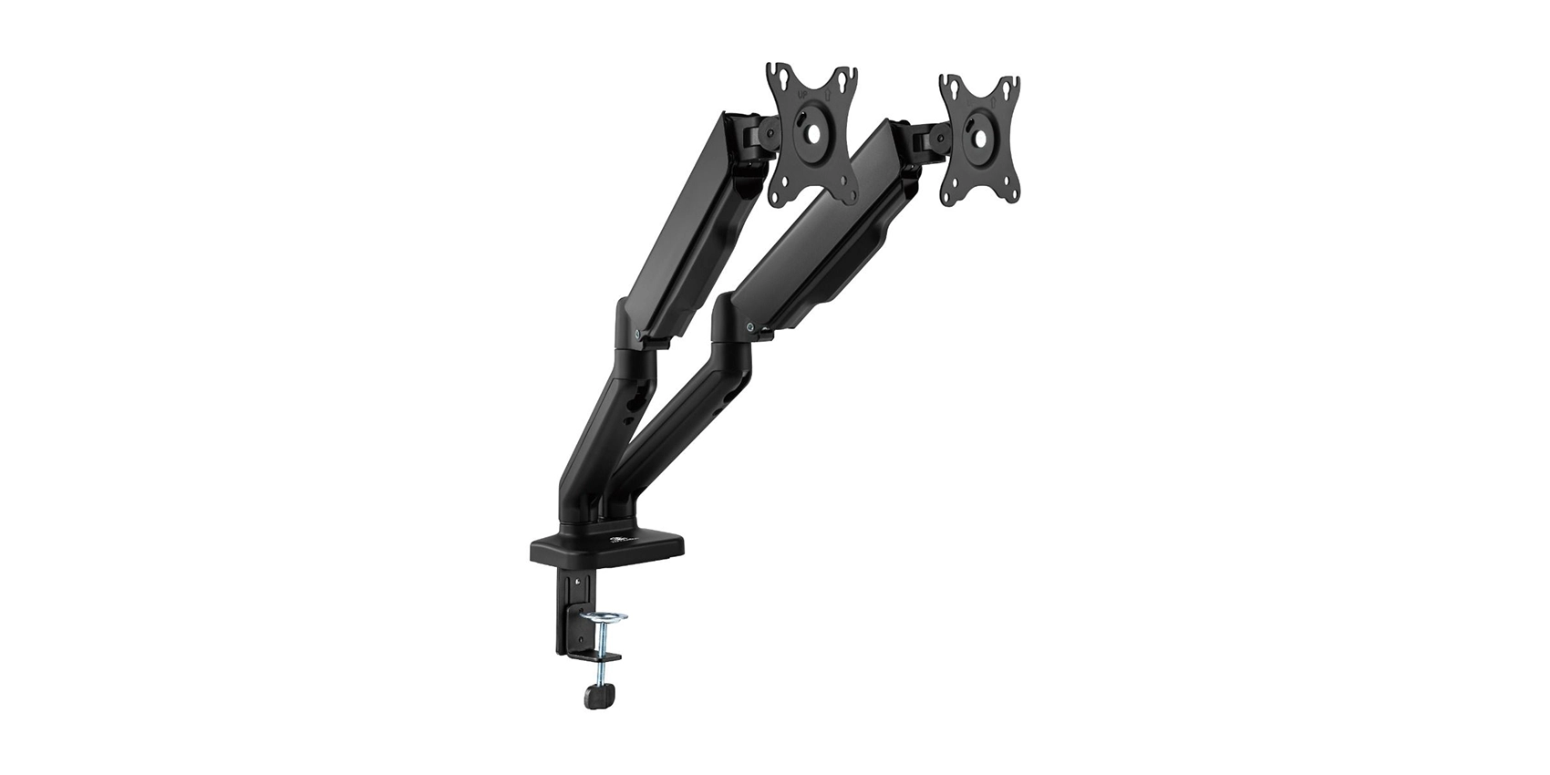 GamerTek Pivot Core Dual Monitor Arm – Black