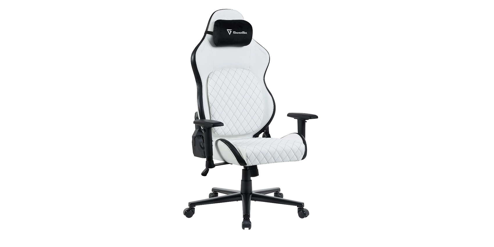 GamerTek Valor Gaming Chair - White Edition
