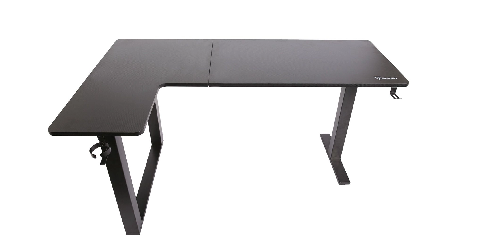 GamerTek Flexi Corner Gaming Desk - Black