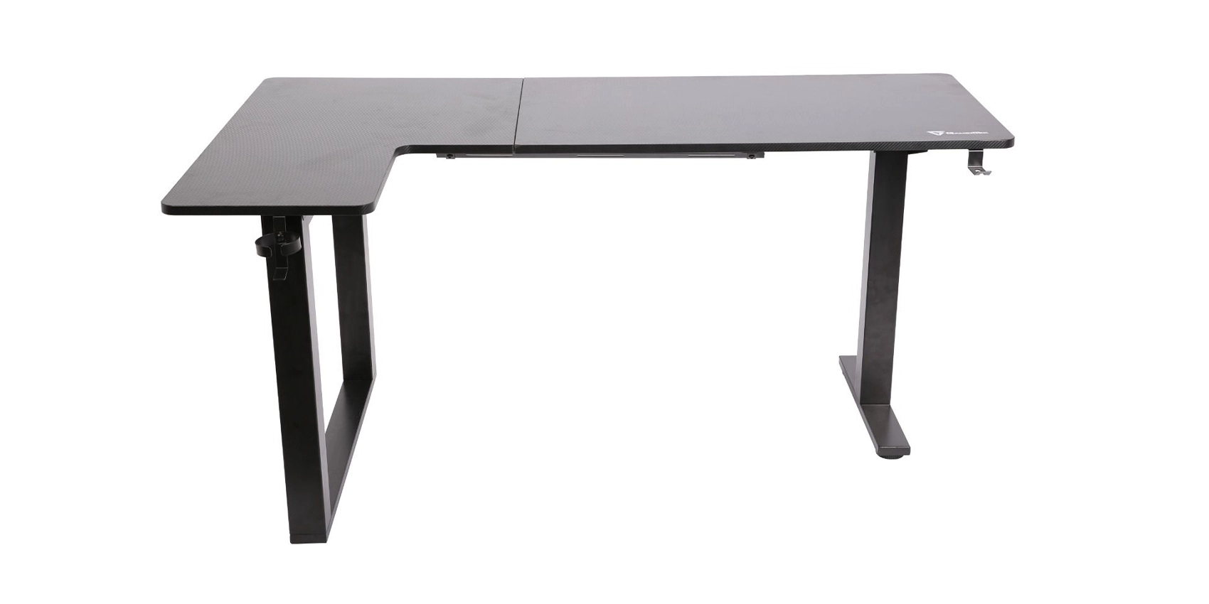 GamerTek Flexi Corner Gaming Desk - Black