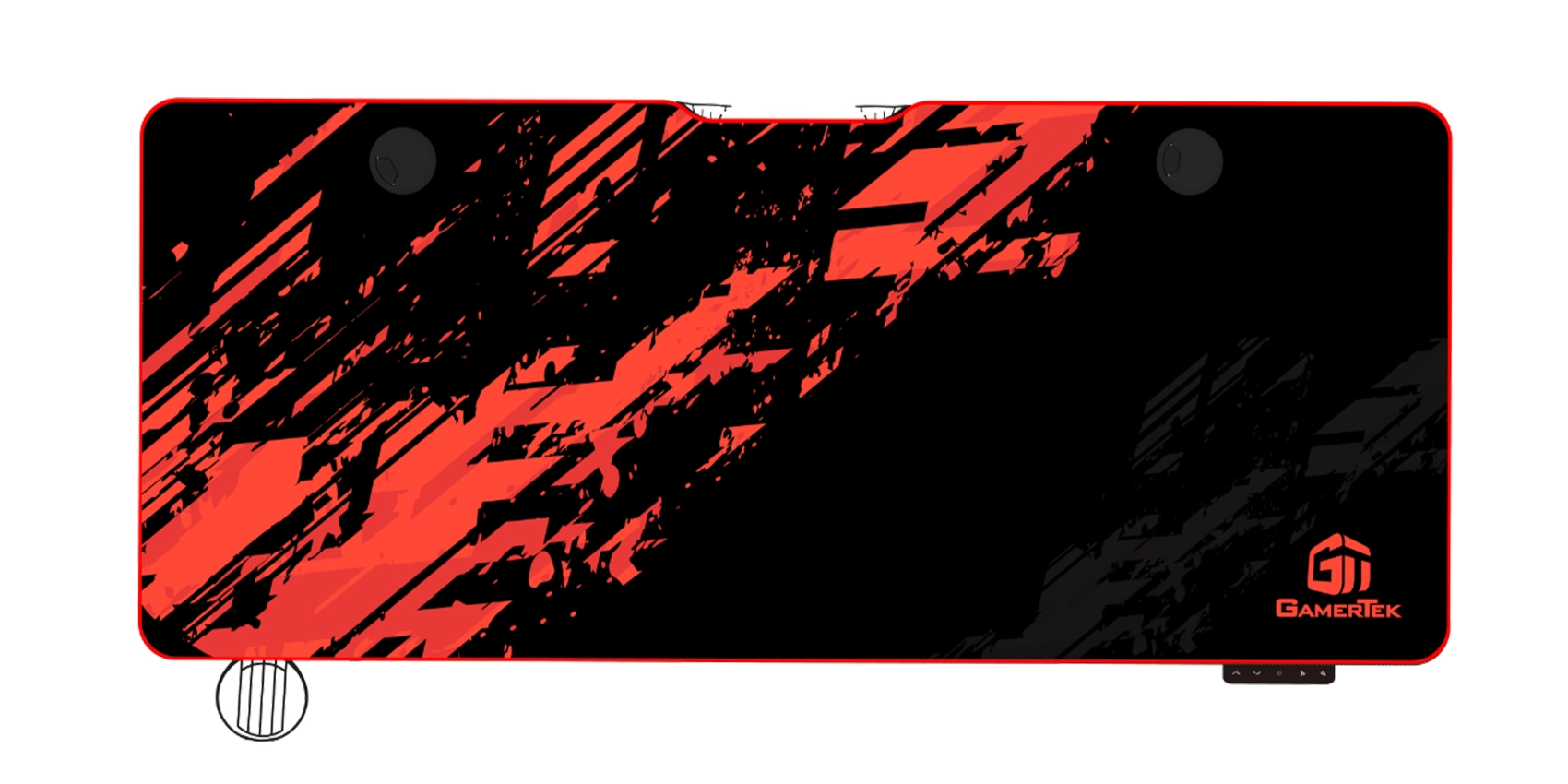 GamerTek Elevate X - Red & Black