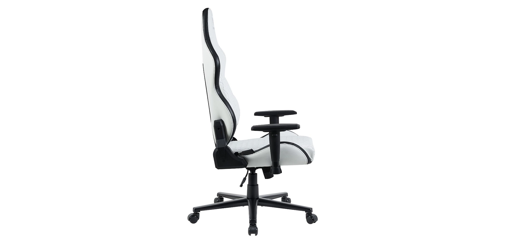 GamerTek Valor Gaming Chair - White Edition