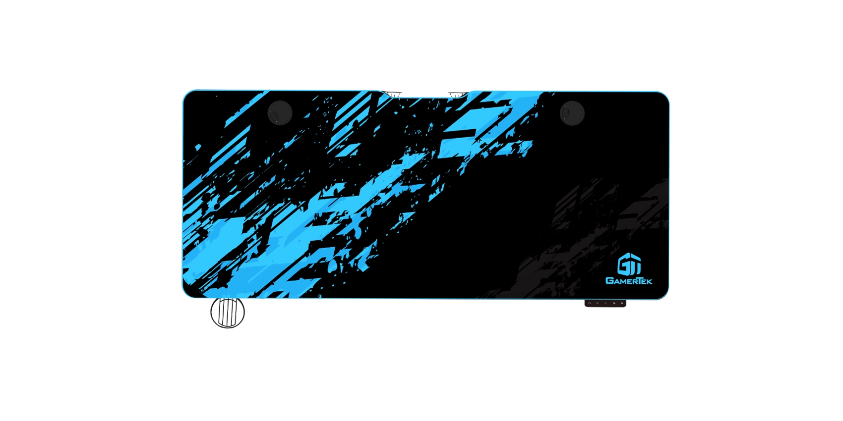 GamerTek Elevate X - Blue & Black