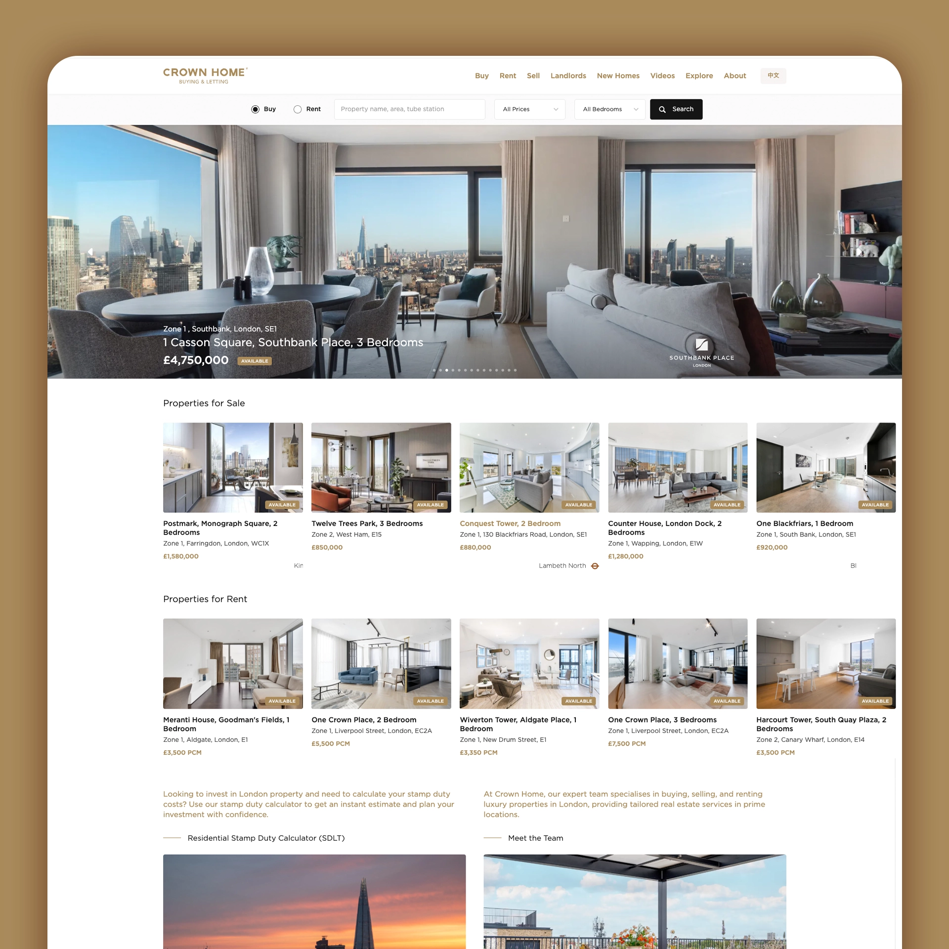 Crown Home